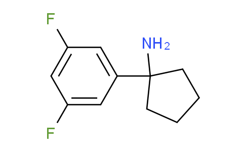 CAS No. 1249149-83-4, 1-(3,5-Difluorophenyl)cyclopentanamine