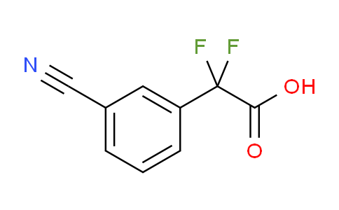 CAS No. 1249974-01-3, 2-(3-Cyanophenyl)-2,2-difluoroacetic Acid