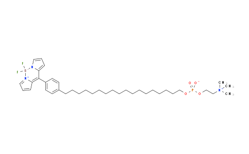 CAS No. 1250963-36-0, 5,5-Difluoro-10-(4-(18-((oxido(2-(trimethylammonio)ethoxy)phosphoryl)oxy)octadecyl)phenyl)-5H-dipyrrolo[1,2-c:2',1'-f][1,3,2]diazaborinin-4-ium-5-uide
