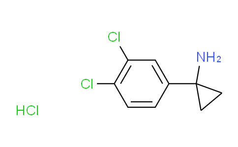 CAS No. 1260423-23-1, 1-(3,4-Dichlorophenyl)cyclopropanamine Hydrochloride