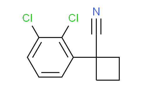 CAS No. 1260653-34-6, 1-(2,3-Dichlorophenyl)cyclobutanecarbonitrile