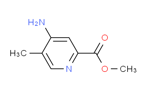 CAS No. 1260665-41-5, Methyl 4-Amino-5-methylpyridine-2-carboxylate