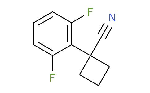 CAS No. 1260741-00-1, 1-(2,6-Difluorophenyl)cyclobutanecarbonitrile