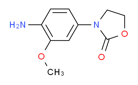 CAS No. 1170028-58-6, 3-(4-Amino-3-methoxyphenyl)oxazolidin-2-one