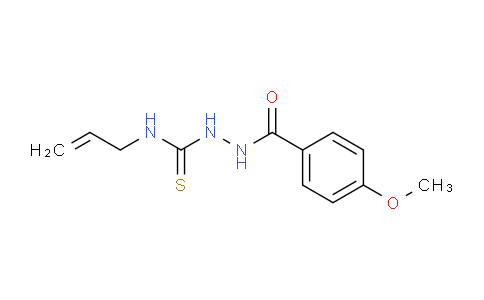 CAS No. 117026-15-0, N-Allyl-2-(4-methoxybenzoyl)hydrazinecarbothioamide