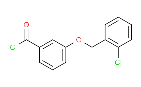CAS No. 1160249-80-8, 3-((2-Chlorobenzyl)oxy)benzoyl chloride
