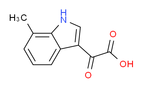CAS No. 1082821-64-4, 2-(7-Methyl-3-indolyl)-2-oxoacetic Acid