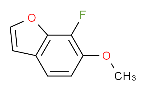 CAS No. 1427404-10-1, 7-Fluoro-6-methoxybenzofuran