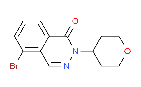 CAS No. 1443288-55-8, 5-Bromo-2-(tetrahydro-2H-pyran-4-yl)phthalazin-1(2H)-one