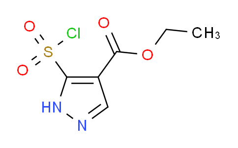 CAS No. 115703-22-5, Ethyl 5-(chlorosulfonyl)-1H-pyrazole-4-carboxylate