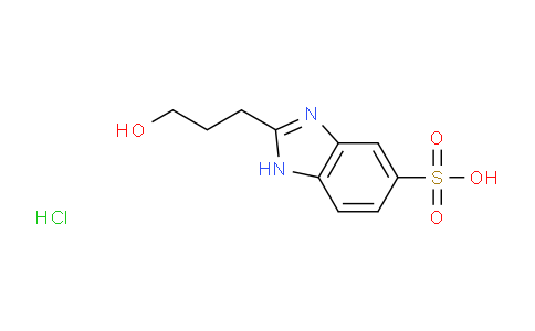 CAS No. 1158586-91-4, 2-(3-Hydroxypropyl)-1H-benzo[d]imidazole-5-sulfonic acid hydrochloride