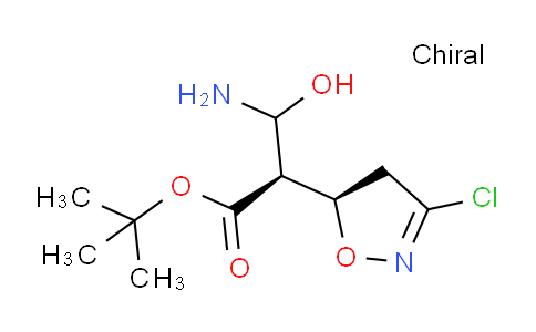 CAS No. 1329611-55-3, (R,R)-5-(1-BOC-AMINO-2-HYDROXYETHYL)-3-CHLORO-4,5-DIHYDROISOXAZOLE