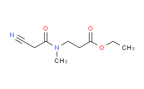 CAS No. 1306948-45-7, Ethyl 3-(2-Cyano-N-methylacetamido)propanoate