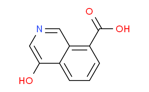 CAS No. 1824051-07-1, 4-Hydroxyisoquinoline-8-carboxylic acid