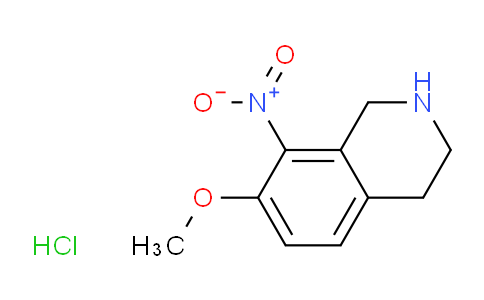CAS No. 1824065-43-1, 7-Methoxy-8-nitro-1,2,3,4-tetrahydroisoquinoline hydrochloride