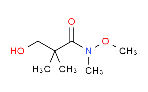 CAS No. 1824109-33-2, 3-Hydroxy-N-methoxy-N,2,2-trimethylpropanamide