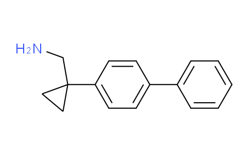 CAS No. 1368705-62-7, 1-(4-Biphenylyl)cyclopropanemethanamine