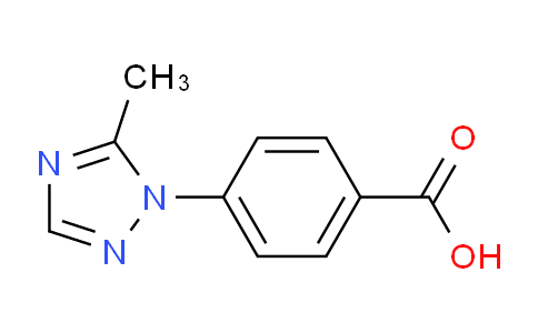 CAS No. 1368819-46-8, 4-(5-Methyl-1H-1,2,4-triazol-1-yl)benzoic acid