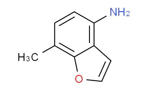 CAS No. 185684-92-8, 7-Methylbenzofuran-4-amine