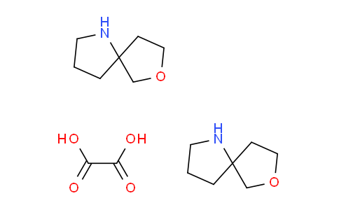 CAS No. 1523571-97-2, 7-oxa-1-Azaspiro[4.4]nonane oxalate(2:1)