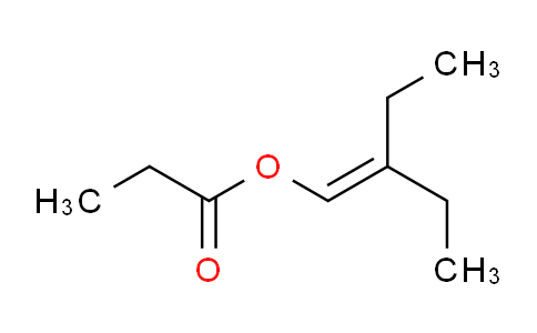 CAS No. 142935-43-1, 2-Ethyl-1-buten-1-yl Propionate
