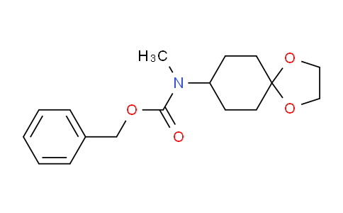 MC819063 | 1823237-20-2 | Benzyl methyl(1,4-dioxaspiro[4.5]decan-8-yl)carbamate