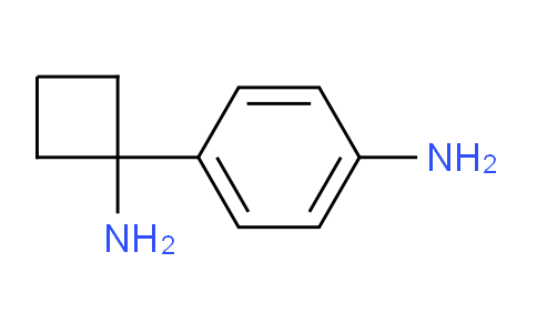 CAS No. 1270407-98-1, 4-(1-Aminocyclobutyl)aniline