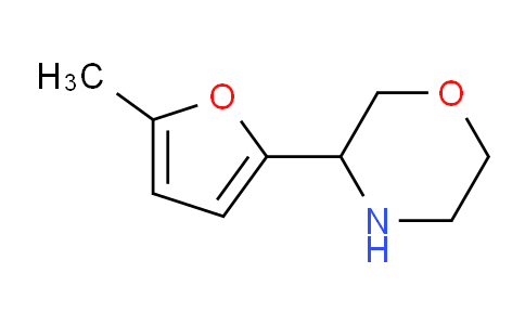 CAS No. 1270551-95-5, 3-(5-Methylfuran-2-yl)morpholine