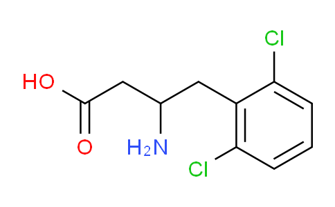 CAS No. 1267335-85-2, 3-Amino-4-(2,6-dichlorophenyl)butyric Acid