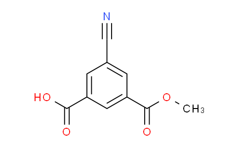 CAS No. 126739-90-0, 3-Cyano-5-(methoxycarbonyl)benzoic Acid