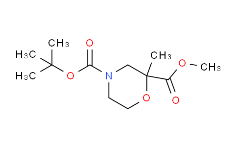 CAS No. 1269755-24-9, Methyl 4-Boc-2-methylmorpholine-2-carboxylate