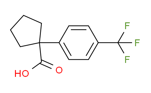 CAS No. 1260823-68-4, 1-[4-(Trifluoromethyl)phenyl]cyclopentanecarboxylic Acid