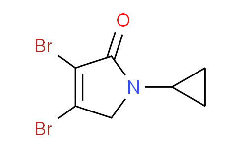 CAS No. 1706451-17-3, 3,4-Dibromo-1-cyclopropyl-1H-pyrrol-2(5H)-one