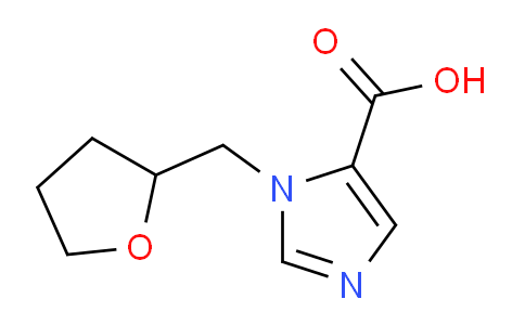 CAS No. 1707400-02-9, 1-((Tetrahydrofuran-2-yl)methyl)-1H-imidazole-5-carboxylic acid