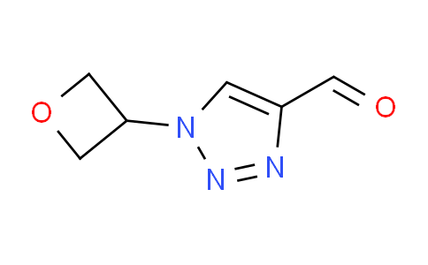 CAS No. 1707563-96-9, 1-(Oxetan-3-yl)-1H-1,2,3-triazole-4-carbaldehyde