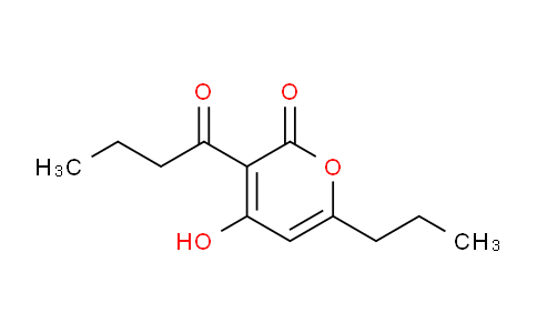CAS No. 18742-93-3, 3-Butyryl-4-hydroxy-6-propyl-2H-pyran-2-one