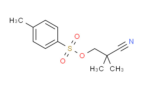 CAS No. 157736-55-5, 2-Cyano-2-methylpropyl 4-methylbenzenesulfonate