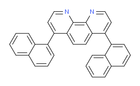 CAS No. 1215007-80-9, 4,7-Di(naphthalen-1-yl)-1,10-phenanthroline