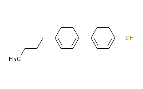 CAS No. 107336-77-6, 4'-Butyl-[1,1'-biphenyl]-4-thiol
