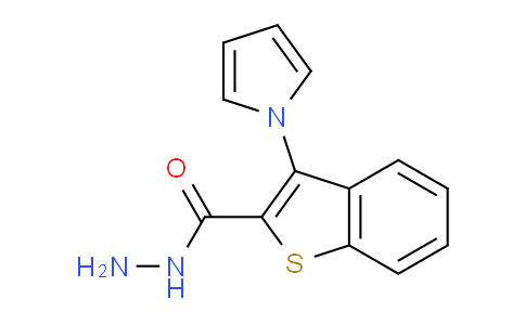 CAS No. 107363-01-9, 3-(1H-Pyrrol-1-yl)benzo[b]thiophene-2-carbohydrazide