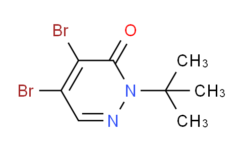 CAS No. 107784-73-6, 4,5-Dibromo-2-(tert-butyl)pyridazin-3(2H)-one