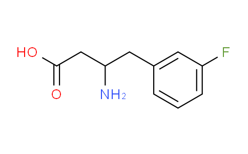 CAS No. 1185186-15-5, 3-Amino-4-(3-fluorophenyl)butyric Acid