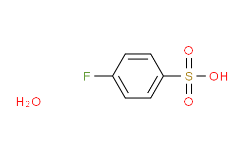 CAS No. 1186663-24-0, 4-Fluorobenzenesulphonic Acid Monohydrate