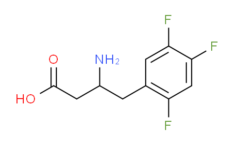CAS No. 1283583-85-6, 3-Amino-4-(2,4,5-trifluorophenyl)butyric Acid