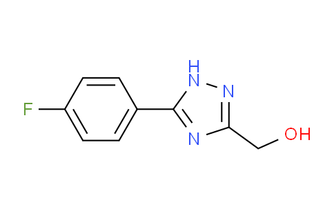 CAS No. 1536950-53-4, (5-(4-Fluorophenyl)-1H-1,2,4-triazol-3-yl)methanol