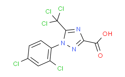 CAS No. 103112-36-3, 1-(2,4-Dichlorophenyl)-5-(trichloromethyl)-1H-1,2,4-triazole-3-carboxylic acid