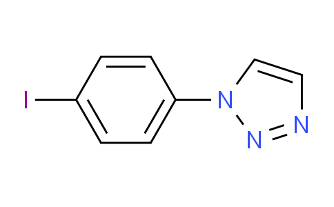 CAS No. 1101173-99-2, 1-(4-Iodophenyl)-1H-1,2,3-triazole