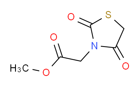 CAS No. 18345-22-7, Methyl 2-(2,4-dioxothiazolidin-3-yl)acetate