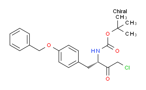 CAS No. 152438-62-5, (S)-tert-Butyl (1-(4-(benzyloxy)phenyl)-4-chloro-3-oxobutan-2-yl)carbamate