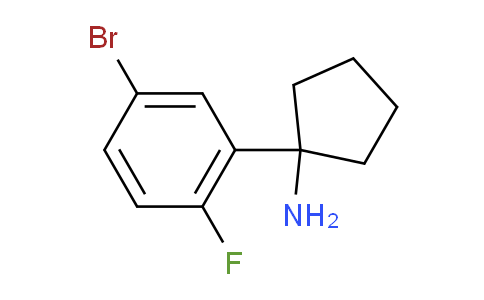 CAS No. 1534173-23-3, 1-(5-Bromo-2-fluorophenyl)cyclopentanamine